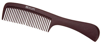 Гребень для волос Dewal CO-6810-CBN с ручкой, 20,5 см