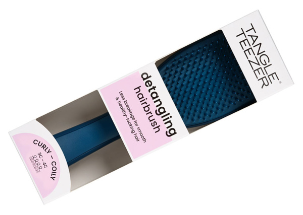 Фото Расческа Tangle Teezer The Ultimate (Wet) Detangler Naturally Curly Galactic Blue 2349 (Расчёски и щётки)