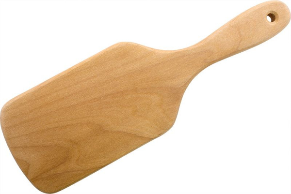 Фото Щётка массажная harizma h10706W из натурального дерева большая (Расчёски и щётки)