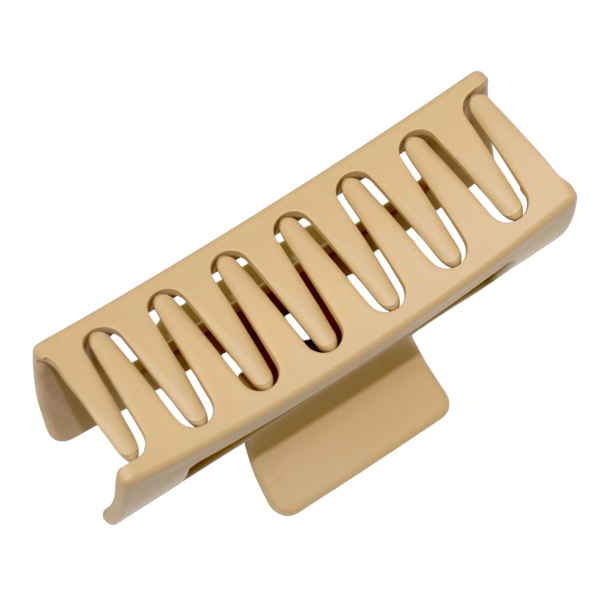 Фото Заколка-краб для волос Weisen WSRJ-1082 Бежевый, матовый, 1 шт. (Заколки)