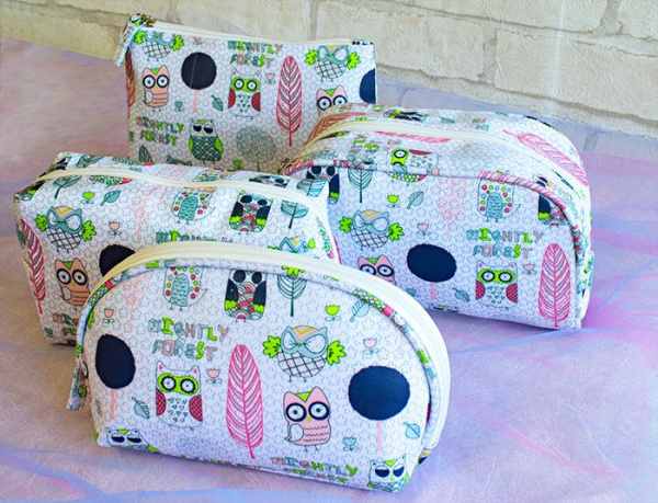 Фото Косметичка Dewal Beauty BG-802 "Ночной лес" (Косметички)