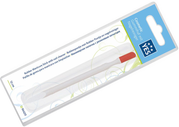 Фото Стержень YES 96420 с резинкой, 12 см (Палочки для маникюра)