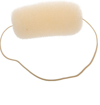 Валик для прически Dewal HO-5113 Blond сетка с резинкой, блондин