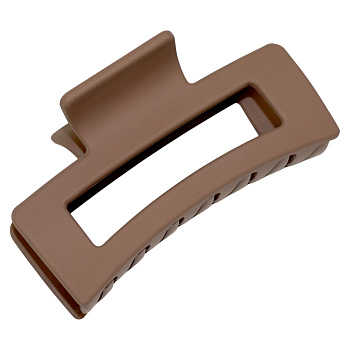 Заколка-краб для волос Weisen WSRJ-1082 Мокко, матовый, 1 шт.