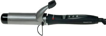 Плойка для волос Dewal TitaniumT Pro 03-38T с терморегулятором 75 Вт, 38 мм