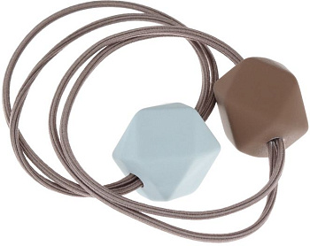 Резинки для волос Dewal Beauty DBR3836-1 "Цветные кубики", 2 шт.