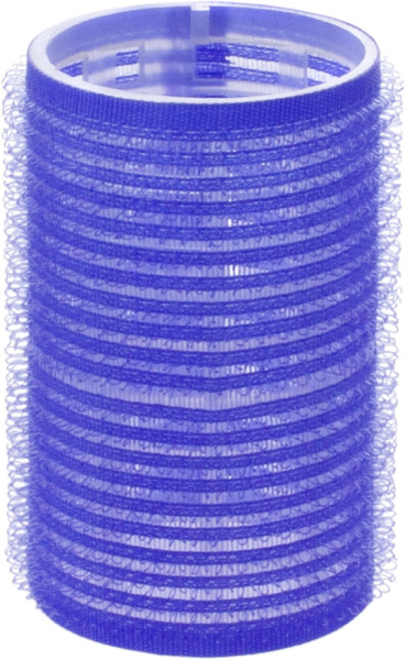 Фото Бигуди-липучки Weisen 199266, 40х63 мм, синие, 12 шт. (Бигуди-липучки)