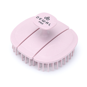 Щетка для мытья головы DEWAL New Flexi BRZ8813, лавандовая