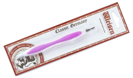 Фото Триммер для удаления кутикулы с пушером Weisen RRK-706 Lilac лиловый (Триммеры для кутикул)