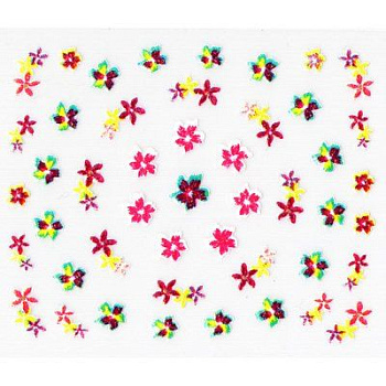 3D Наклейки для ногтей Ellis Cosmetic EC NA 005