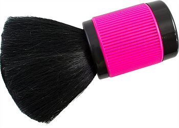 Кисть-сметка настольная Dewal NB001Pink, натуральная щетина