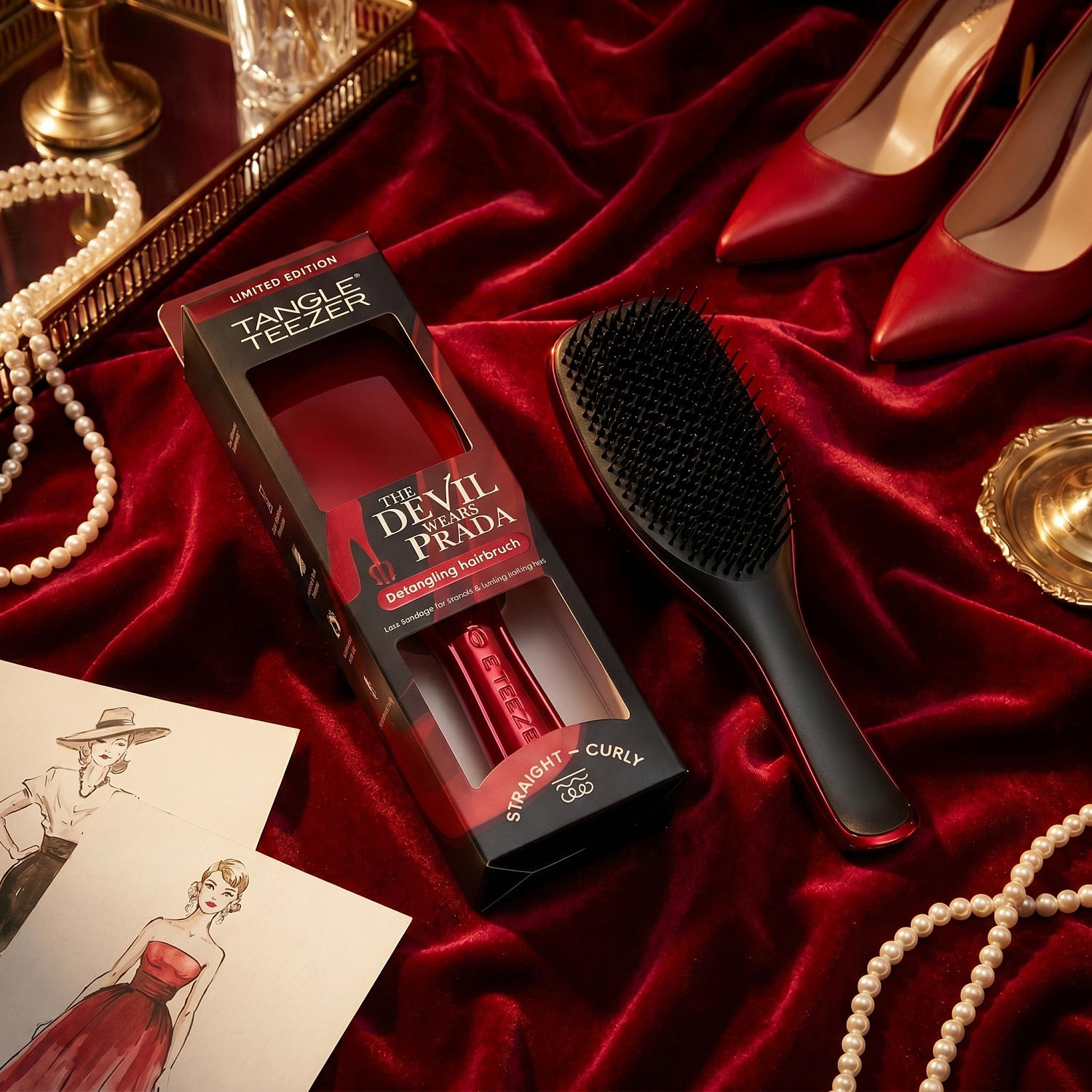 Лимитированная серия расчёсок Tangle Teezer к премьере «Дьявол носит Prada 2»