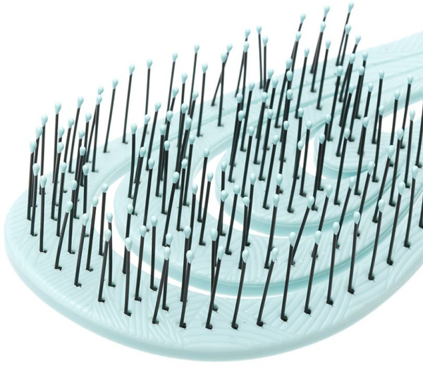Фото Щетка продувная Dewal Beauty Ocean wave DBEF8-1Blue с нейлоновым штифтом (Расчёски и щётки)