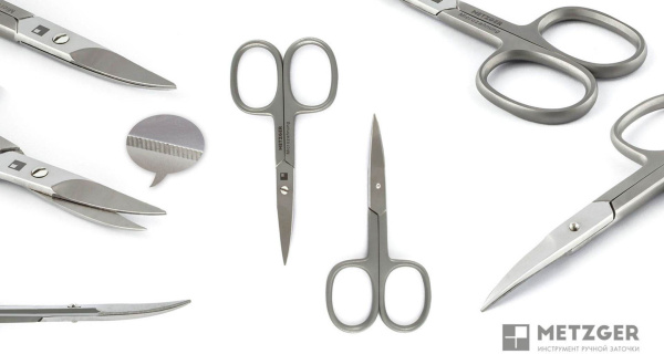 Фото Ножницы для ногтей Metzger NS-118-M (CVD) Microzahnung с насечкой (Ножницы маникюрные)