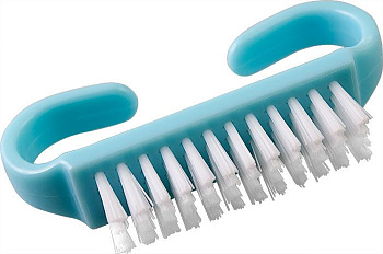 Щётка для ногтей Dewal Beauty NBS-01 голубая 6,8 см