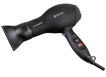 Фен DEWAL ION Energy 03-8800 Black черный 2000 Вт, 2 насадки