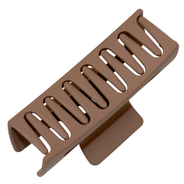 Фото Заколка-краб для волос Weisen WSRJ-1082 Мокко, матовый, 1 шт. (Заколки)