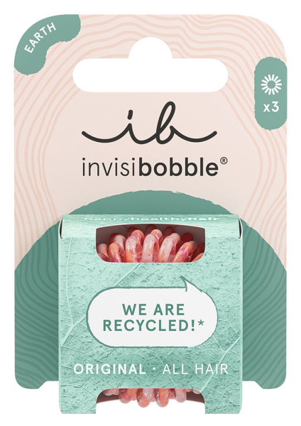 Фото Резинка-браслет для волос invisibobble ORIGINAL EARTH Save it or Waste it 3387 (Резинки)