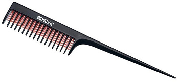 Гребень для начеса Dewal CO-6129 с пластиковым хвостиком 3-х рядный, 20,5 см