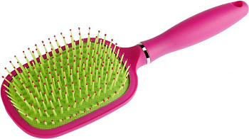 Расчёска массажная Dewal Beauty DBY1 серия "Ягода", с нейлоновым штифтом