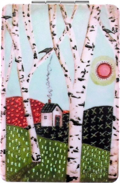 Фото Зеркало компактное Weisen NTB513, 9х6 см (Зеркала карманные)