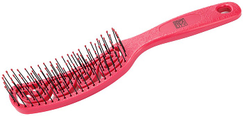 Щетка для волос Dewal Beauty  Eco-Friendly DBEF72-Berry, прямоугольная, средняя