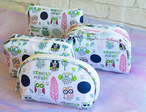 Фото Косметичка Dewal Beauty BG-801 "Ночной лес" (Косметички)