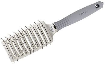 Щетка Olivia Garden  ID2036/OGBCITVP5SH EXPERT CARE VENT Nylon Bristles White&Grey M