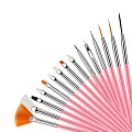 Открыть Кисти для дизайна ногтей и маникюра (Инструменты для маникюра) Фото Кисти для дизайна ногтей и маникюра (Инструменты для маникюра)