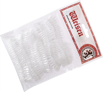 Шапочка для процедур Weisen MDC-199194 одноразовая, прозрачная, 5 шт.