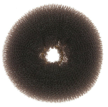 Валик для прически сетка Dewal HO-5149 Brown, коричневый