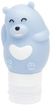 Дорожная баночка для путешествий Dewal Beauty Медведь DFZ-9, 80 мл