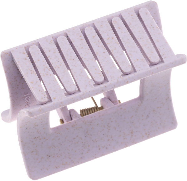 Фото Заколка-краб для волос Dewal Beauty HP002-Lilac, 1 шт. (Заколки)