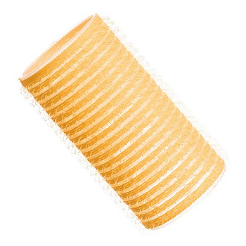 Бигуди на липучке Eurostil 00013 желтые, 32 мм, 6 шт.