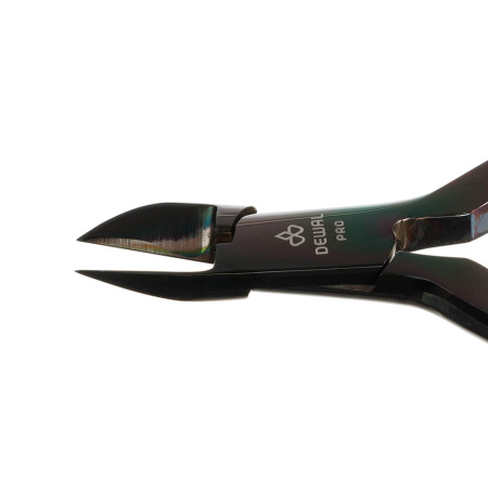Фото Кусачки Dewal PN18-80016 для вросшего ногтя  18 мм, черные глянцевые (Кусачки для педикюра)