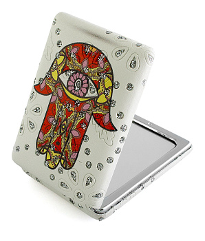 Зеркало компактное Weisen WSPK-131-4 Судьба, прямоугольное, 8,5х6,2 см