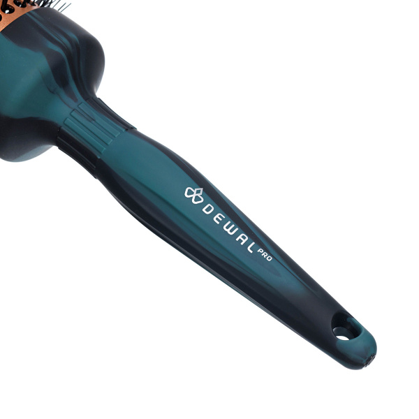 Фото Термобрашинг Dewal SATIN BRS-33L удлиненный, керамико-медное покрытие, нейлон, d33х50 (Брашинги)