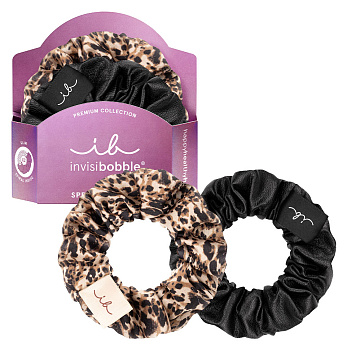 Резинка-браслет для волос invisibobble SPRUNCHIE SLIM PREMIUM Leo is the New Black 3372