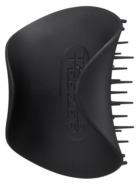 Фото Щетка для массажа головы Tangle Teezer The Scalp Exfoliator and Massager Onyx Black 2268 (Расчёски и щётки)