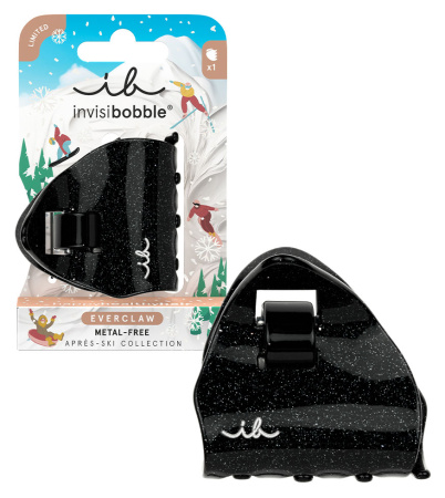 Фото Заколка-крабик invisibobble EVERCLAW Apres Ski Bonfire Night М 3413 (Заколки)