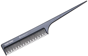 Гребень для начеса Dewal CO-6C502-NANO с пластиковым хвостиком, 20 см