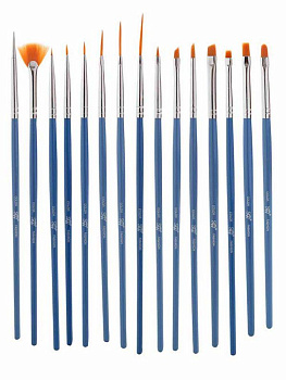 Набор кистей для дизайна ногтей SW BS 15