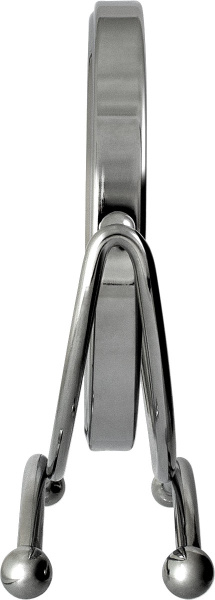 Фото Зеркало косметическое Weisen BIC-0638C, настольное, 10Х-увеличение, d 15 см, h 19 см (Зеркала настольные)