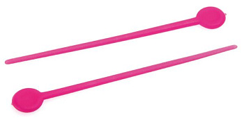 Шпильки для бигуди Eurostil 00649 малиновые, 36 шт.