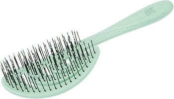 Щетка продувная Dewal Beauty Ocean wave DBEF8-1Mint с нейлоновым штифтом