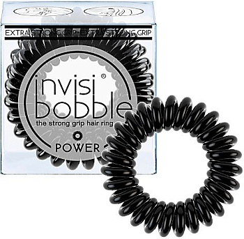 Резинка-браслет для волос invisibobble POWER True Black 3052