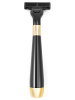 Фото Бритвенный станок Weisen MSS-01 BLK/G Black&Gold, черный с золотым (Бритвенные наборы с помазком)