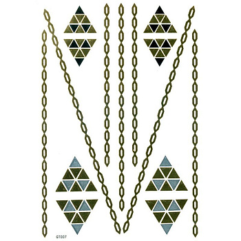 Татуировки переводные Ellis Cosmetic EC GT 007