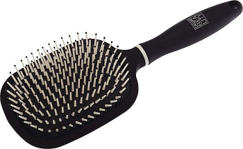 Щётка массажная Dewal Beauty DBBA2 "Бархат" 11 рядов, с нейлоновым штифтом