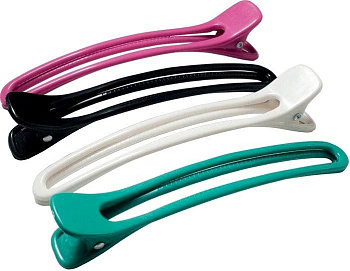 Зажим для волос Dewal CL2410, 4 шт.